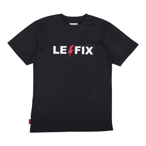 Le Fix Lightning T-Shirt - Navy